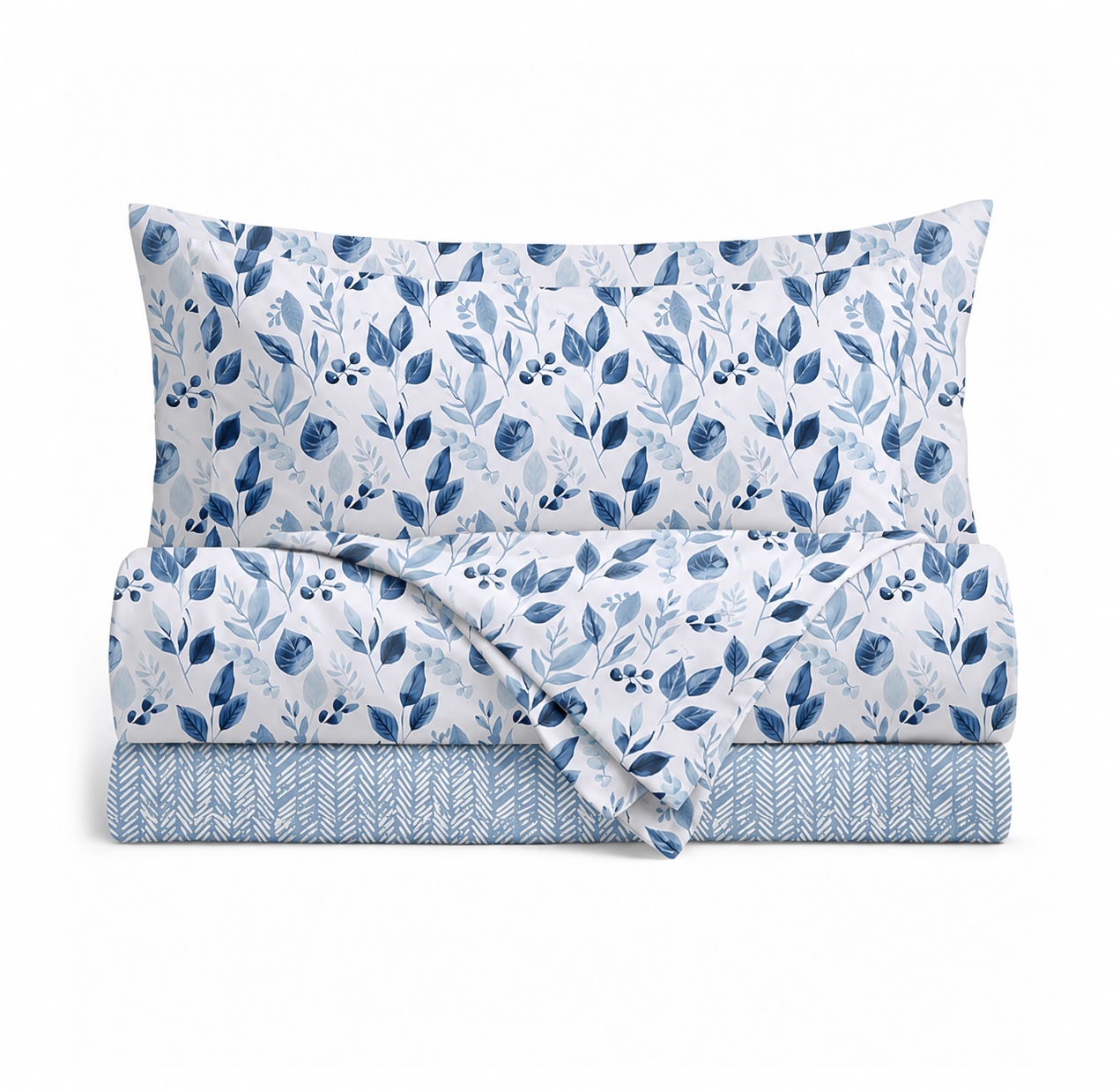 COMPLETO LETTO FOGLIE